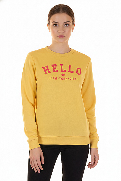 Dívčí Mikina Žlutá