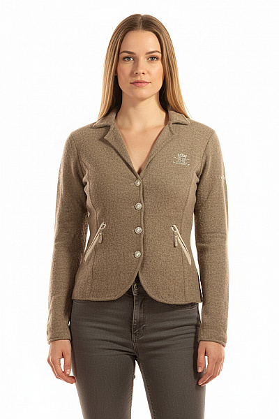 Teplé Dámské Sako Béžové L ARGENTINA Vel. L