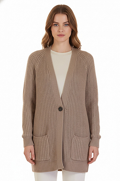 Dámský Cardigan Šedý CLOCKHOUSE Vel. S