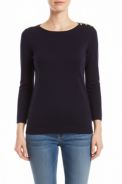  Halenka Pletená Modrá Orsay Second Hand