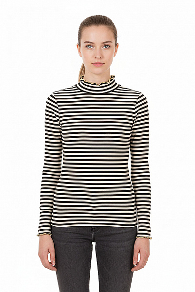 F&F Dámské Rolák Černobílý Vel.  34