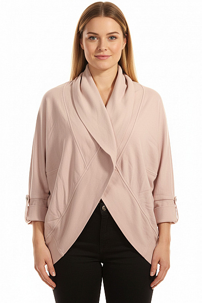 Amisu Dámská Mikina Bez Zapínání Růžová Second Hand Vel.  M/L