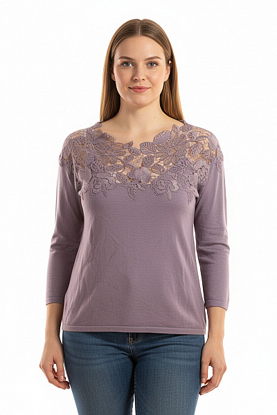 Halenka Fialová Second Hand Vel. 36/38