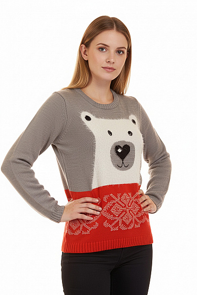 Esmara Dámský Svetr Šedý Second Hand