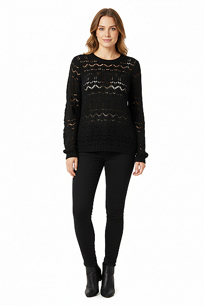 Dámský Svetr Černý