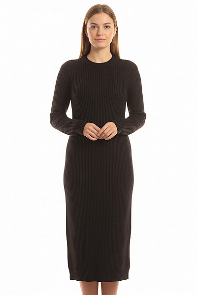 Esprit  Šaty Pletené Černé Vel. M