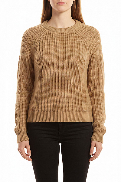 VERO MODA Dámský Pulovr Hnědý Second Hand Vel. XS