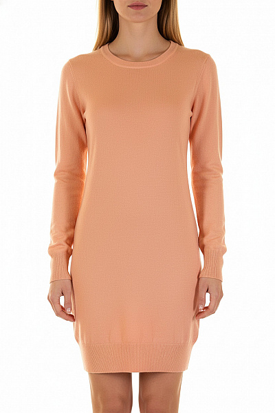 Pletené šaty Oranžové Second Hand