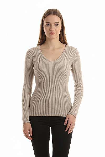 Jednoduché Dámské Tričko Šedé ATMOSPHERE Second Hand Vel. 38