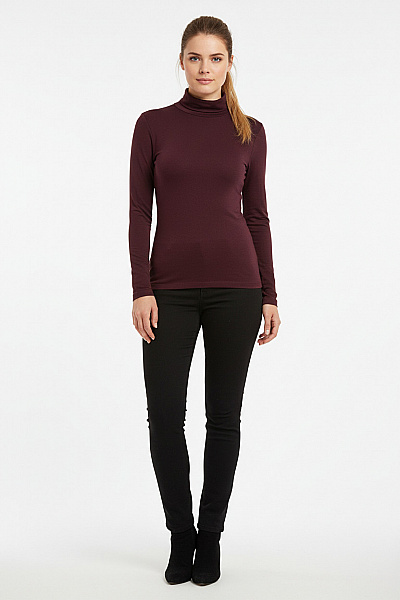 Dámské Tričko Hnědý CLOCKHOUSE Second Hand Vel. L