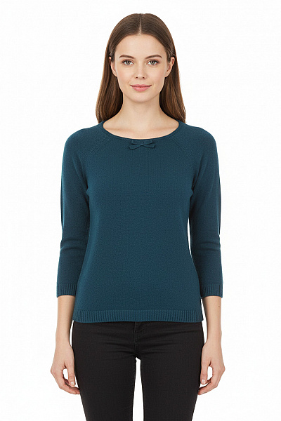 Dámský Svetr Modrý Second hand