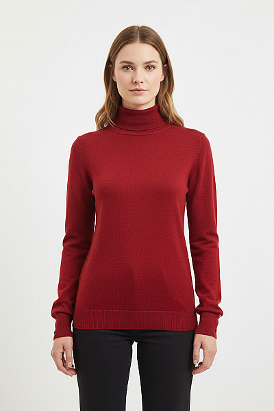 Dámský Rolák Vínový CAMAIEU