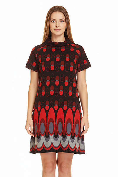 Šaty Barevné Second Hand Vel. 40