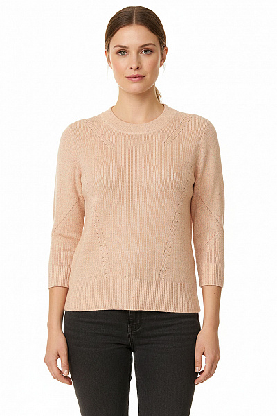 Dámský Pulovr Růžový Marks & Spencer Vel. 48