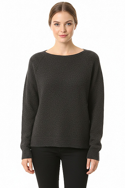 Amisu Dámský Pulovr Šedý Second Hand Vel. S