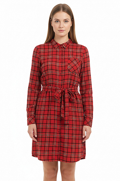 Esmara Šaty Červené Second Hand Vel. 42