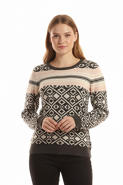 BONPRIX Dámský Pulovr Šedý Second Hand