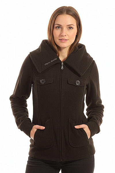 Dámská Mikina Rozepínací Černá Vel. M