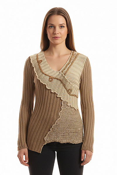 Dámský Svetr Béžový