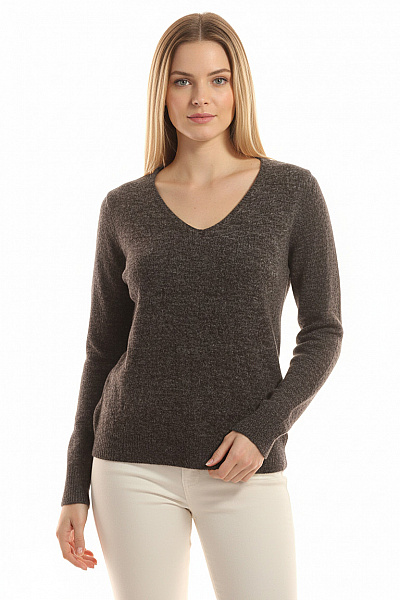 Dámský Svetr Šedý Second Hand Vel. M