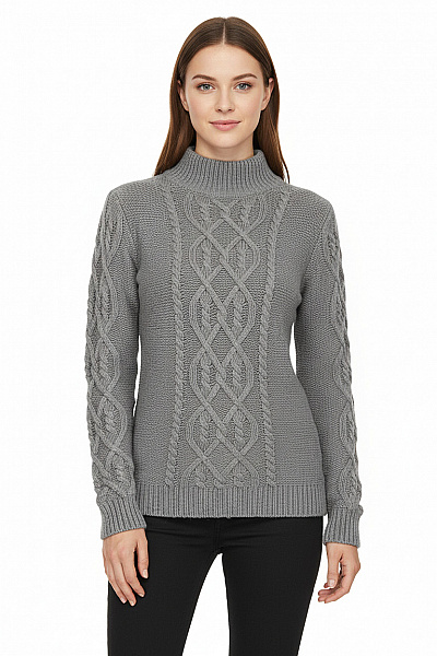 Dámský Svetr Šedý LINDEX Vel.  S