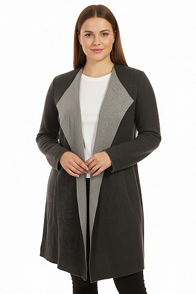 Amisu Dámský Cardigan Šedý Second Hand Vel. M/L