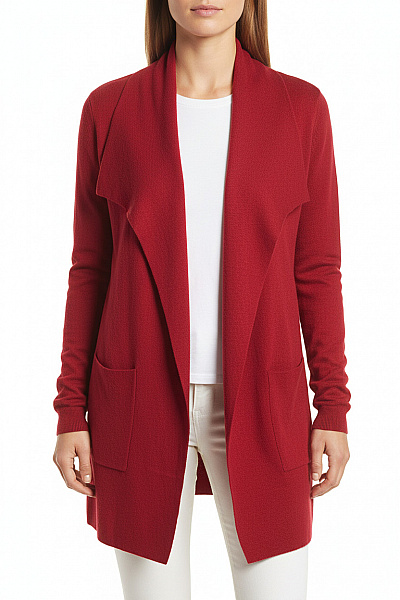 Dámský Svetr Vínový Vel. L/XL