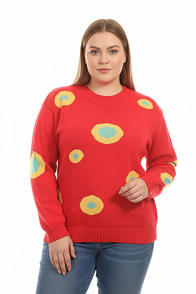 Dámský Svetr Červený Esprit Vel. 38