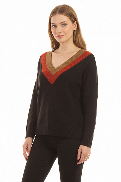 Dámský Svetr Černý TRENDYOL Vel. L