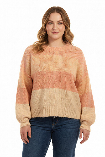 Dámský Svetr Růžový F&F Second Hand Vel. 42