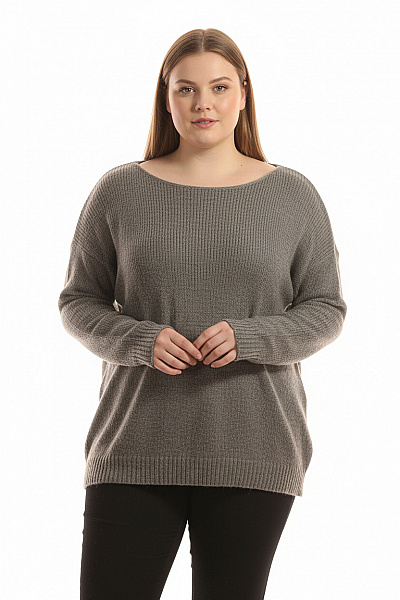 Dámský Pulovr Šedý