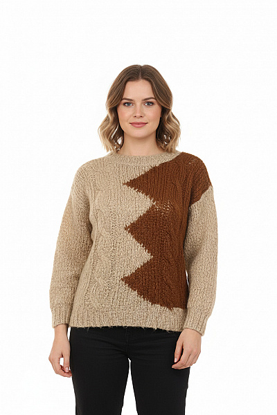 Dámský Svetr Hnědý