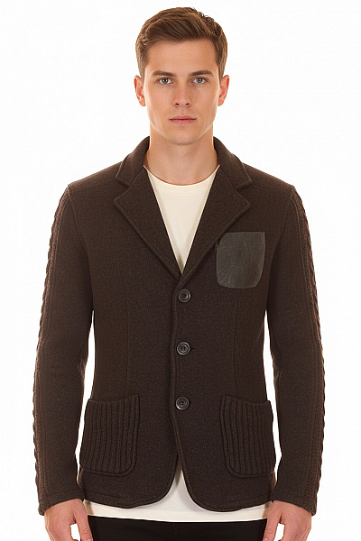 Pánské Sako Černé SORBINO