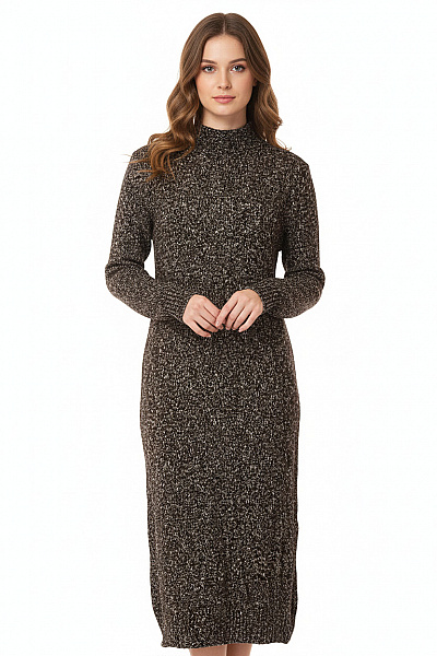 F&F  Šaty Pletené Černobílé Vel. S