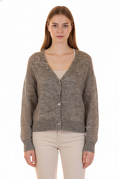 Dámský Svetr Šedý MANGO Vel. XS