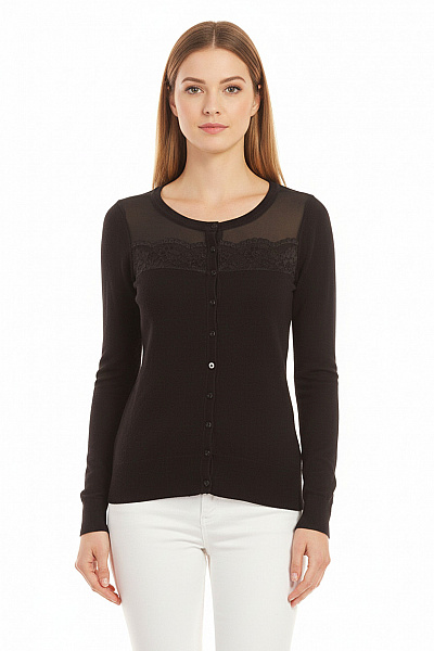 Intimissimi Dámský Svetr Černý Second Hand Vel. M