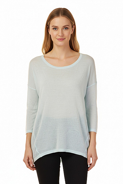  Halenka Pletená Modrá Reserved Vel. XS