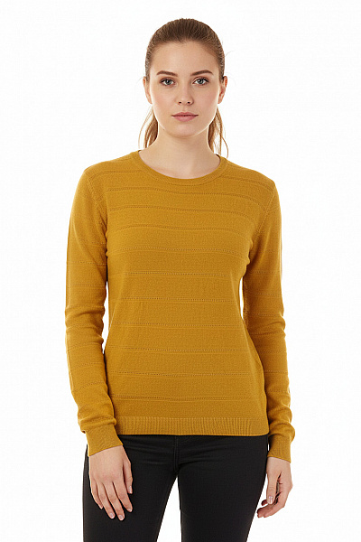  Halenka Pletená Žlutá Vel. L