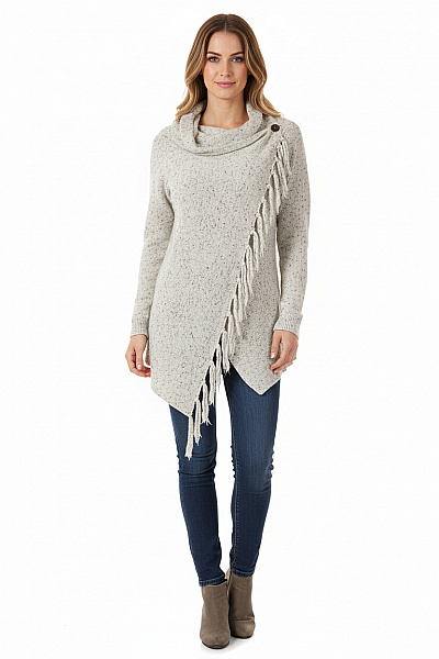 Dámský Cardigan Šedý Second Hand