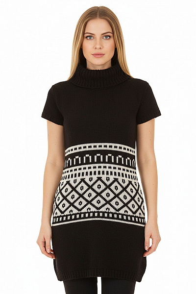 Dámský Rolák Černobílý Second Hand