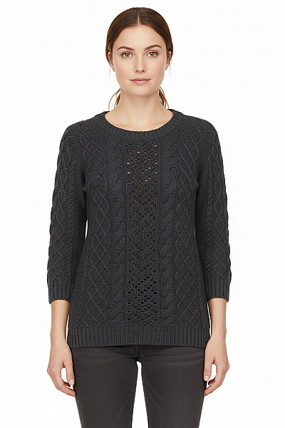 Dámský Svetr Modrý Vel. 36