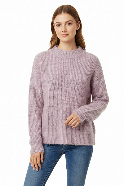 Dámský Svetr Fialový Second Hand Vel. S