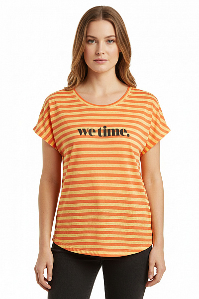 Dámské Tričko Oranžové Liv Bergen Vel. M