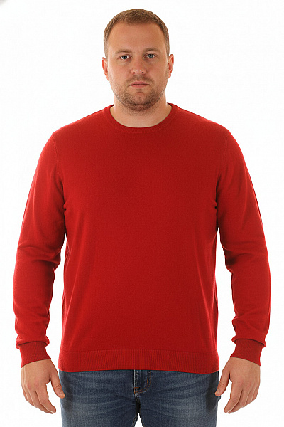Pánský Pulovr Červený Vel. XXL