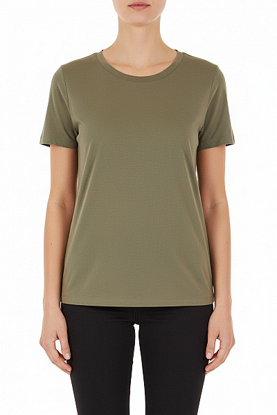 Jednoduché Dámské Tričko Zelené Gap Vel. S