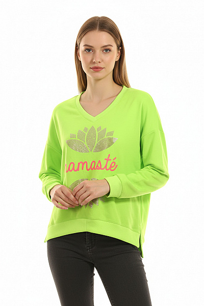 Miss Goodlife Dámská Mikina Zelená Vel. S