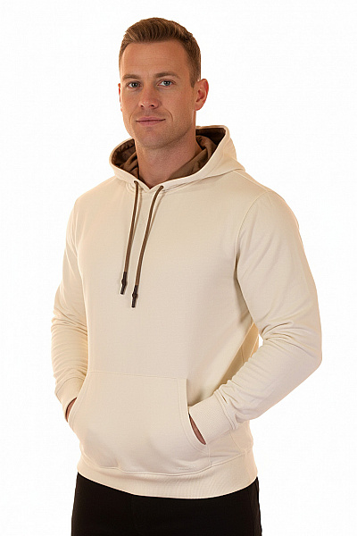 Pánská Mikina Béžová BENVENUTO