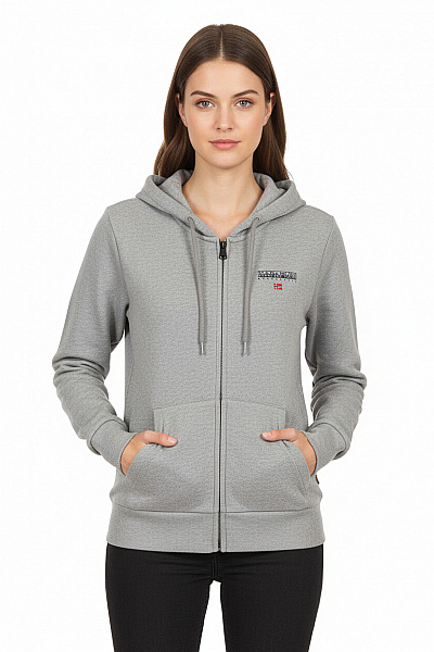 Dámská Mikina Šedá NAPAPIJRI Vel. S