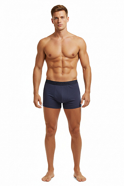 Pánské Prádlo Modré Scotch & Soda Vel. XL