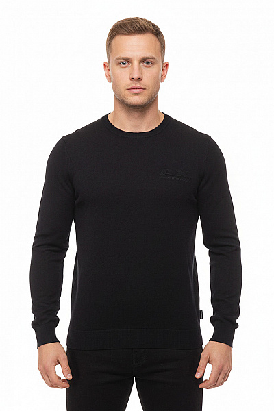 Pánský Svetr Modrý ARMANI Vel. XL